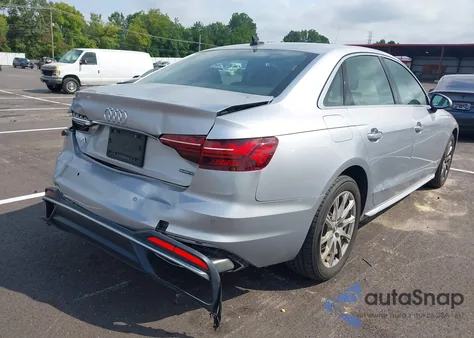 2021 Audi A4 Premium 40 Tfsi Quattro S Tronic z USA, uszkodzony, nr VIN WAUABAF4XMA002995